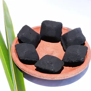 MLP Factory Burning 5-6hours Hexagonal Coconut Briquettes Charcoal For BBQ