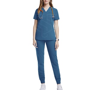 2025 vente en gros de haute qualité soins infirmiers gommage costumes respirant Spandex matériel pour le confort et le style - Product Image 1