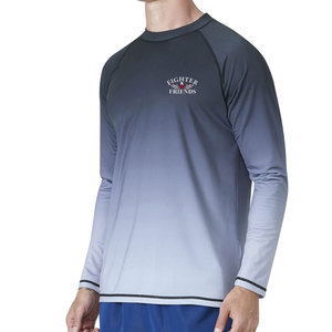 Rashguard pour homme, dernier design, best-seller, en spandex et polyester, pour entraînement, en vente en ligne - Product Image 2
