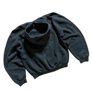 Hoodies unisexe de haute qualité sans cordon, coupe courte, personnalisables, en coton, style oversize - Product Image 5