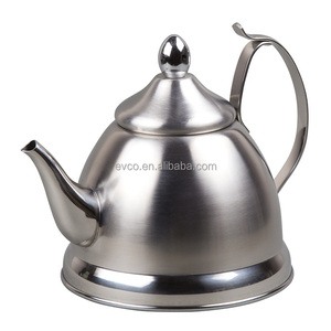 Nobili-<b>Tea</b> 1.0 Qt. Stainless Steel <b>Tea</b> Kettle <b>Tea</b> Pot Teapot Water Kettle Camp Kettle with Removable <b>Infuser</b> Basket - Product Image 2