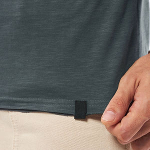 T-shirt Homme Personnalisé Respirant Écologique de Qualité Supérieure 100% Coton Nouvelle Tendance Impression Gonflée Vêtement d'Été Avant - Product Image 4