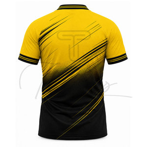 Maillot de rugby pour hommes en gros, 100 % polyester, séchage rapide, design uni, respirant, léger, confortable, pour l'entraînement sportif - Product Image 2