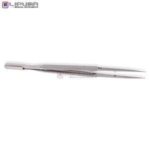 I.M.A. Pinzas Quirúrgicas Rectas con Puntas de 0.5mm, Micro de 0.25mm, 1x2 Dientes, con Recubrimiento TC, para Ataduras, 7.25 Pulgadas (18.5cm) - Product Image 5