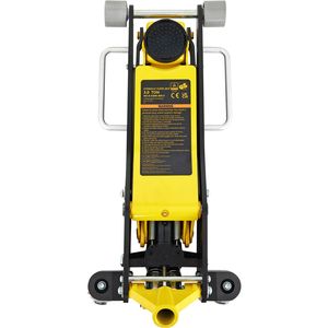 Cric de sol de course en aluminium et acier à profil bas de 3 tonnes avec pompe à levage rapide à double pistons, capacité de 5 tonnes, capacité de charge de 2T par Li - Product Image 1