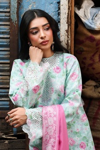 Robe d'été élégante brodée en coton/tissu léger pour femme 2026 – Tenues imprimées en coton/tissu léger pour femme - Product Image 6