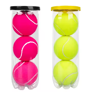Balles de tennis professionnelles en caoutchouc naturel/laine de haute qualité, vente en gros de balles de tennis et de padel - Product Image 4