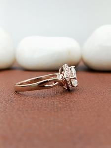 D'VINS JEWELS Trendy <b>Cushion</b> Shape Engagement <b>Wedding</b> <b>Ring</b> Brilliant Cut Lab Grown Filled Color D White Silver Gold for - Product Image 5