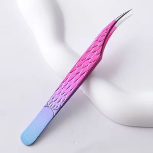 แหนบสีรุ้ง สแตนเลสสตีล อุปกรณ์ดูแลความงามระดับมืออาชีพ พร้อมบรรจุภัณฑ์แบบกำหนดเอง - Product Image 5