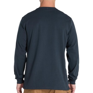 Camiseta Básica de Manga Larga para Hombre de Alta Calidad, Cuello Redondo, Estilo Ajustado, Algodón Elástico, Suave y Transpirable, Informal - Product Image 2