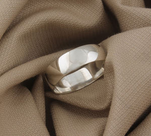 Anillo de Boda de Plata de Ley 925 de Alta Calidad con Turquesa Engastada en Bisel para Mujer, Joyería Fina Minimalista para Fiesta, Venta al por Mayor - Product Image 2