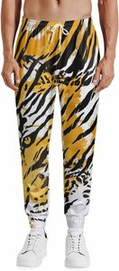 Pantalon de jogging décontracté pour homme, en coton tricoté, léger, écologique, tie-dye, taille élastique avec cordon de serrage, idéal pour l'été - Product Image 5