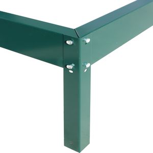 6.3 X 12.2 X 7 Polycarbonate Heavy Duty Outdoor Garden Greenhouse Kit with Aluminum Walk-in Rain Gutter & <b>Vent</b> <b>Door</b> - Product Image 6