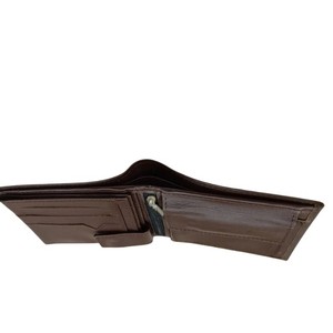 Genuine Leather <b>Wallet</b> <b>For</b> <b>Men</b> Brown Stylish Durable Multi Cardholder Slim Pocket Cash Note Compartment Chain Coin <b>Wallet</b> Luxury - Product Image 3