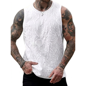 เสื้อกล้ามทรง Y-Back คุณภาพสูงสำหรับผู้ชาย ออกกำลังกาย เพาะกาย แบบสั่งทำได้ - Product Image 1
