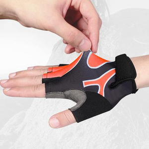 Gants tactiques premium en spandex à demi-doigts, antidérapants pour écran tactile, respirants, anti-humidité, avec poignet élastique pour le sport - Product Image 6