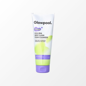 Nettoyant coréen GLOWPOOL Glowful Cica BHA Deep Clean Foam Cleanser Fabriqué en Corée Centella Asiatica Unisexe - Product Image 3