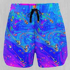 Pantalones Cortos Deportivos Transpirables de Cintura Alta para Mujer, Elásticos, que Absorben la Humedad, Ropa Deportiva de Alto Rendimiento, Sublimados - Product Image 2