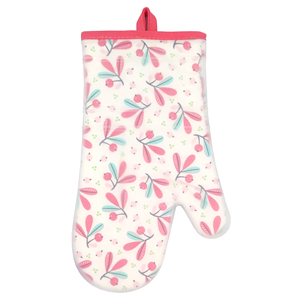 Custom <b>Oven</b> Mitts 1 Pair of Quilted Terry Cloth Lining Extra Long Professional Heat Resistant Kitchen <b>Oven</b> <b>Gloves</b> - Product Image 2