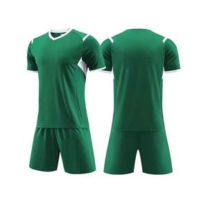 Tenue d'entraînement personnalisable avec logo, pour adulte, 100 % polyester 300g, col en V, respirante, décontractée, impression par sublimation - Product Image 2