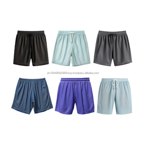 Alta calidad para hombre cosido Retro secado rápido malla baloncesto Casual corto verano deportes pantalones cortos hombres - Product Image 6