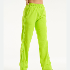 Pantalon de jogging taille haute pour femme, couleur unie, coupe ample, décontracté, avec cordon de serrage, jambe droite, idéal pour le yoga et le fitness en hiver - Product Image 6