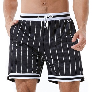 Private Label Men Basketball Shorts Breathable Digital Printing Double <b>Layer</b> Waterproof Quick Dry Nylon Spandex Lightweight - Product Image 2