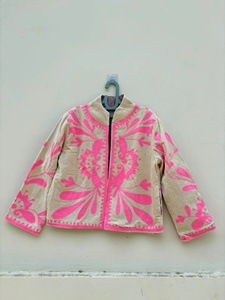 <b>Top</b> Trendy product Velvet Floral Suzani <b>Coat</b> Hand Embroidered Boho Jacket Uzbek Duster <b>Coat</b> Warm Winter Outerwear for Women - Product Image 1
