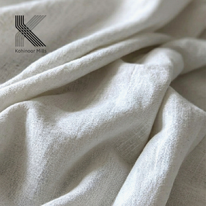 100% Cotton <b>Bleach</b> White Muslin Fabric 60 Inch Width Plain Weave Soft Breathable Cloth Wholesale Supplier - Product Image 2
