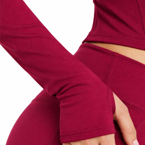 Nouveaux arrivages : hauts de yoga pour femmes de haute qualité, vente en gros, hauts respirants à manches courtes avec logo sur le devant, séchage rapide. - Product Image 6