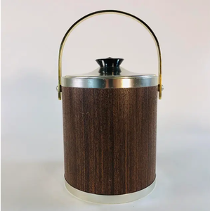 Cubo de hielo para vino de madera de la mejor calidad, enfriador moderno para vino, whisky, cerveza y champán, para bebidas de bar. - Product Image 6