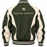 Veste bomber en toile à col montant pour homme, tendance streetwear, imperméable, coupe-vent, respirante et écologique, en promotion pour l'hiver