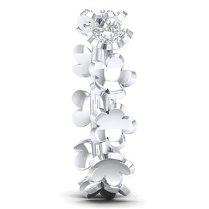 REYES Original Design 925 Sterling <b>Silver</b> Moissanite Engagement <b>Rings</b> For Women Stunning Wedding <b>Eternity</b> Fine Jewelry - Product Image 4