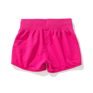 Shorts en jersey de coton pour femme, modèle délavé moyen, basique, foncé, tricoté avec impression numérique, vente en gros, OEM - Product Image 4