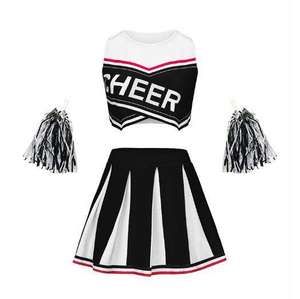 Uniformes de cheerleading personnalisés pour filles, uniformes de cheerleading OEM avec strass pour filles, vêtements de cheerleading - Product Image 4
