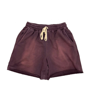 Pantalones Cortos Deportivos para Hombre con Logotipo Personalizado, Lavado Ácido, 100% Algodón, Estilo Urbano, para Verano, con Bolsillos, Ecológicos - Product Image 1