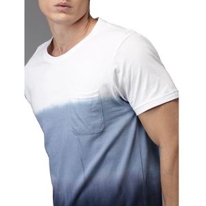 Camiseta de Hombre a Rayas de Alta Calidad, Cuello Redondo, Manga Corta, Corte Ajustado, Spandex/Algodón, Personalizada, Mejor Precio, Tejida en Bangladesh - Product Image 3