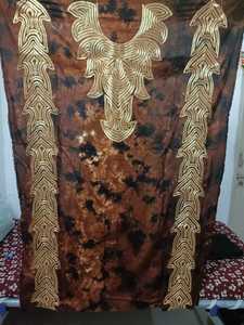 Tela de Rayón con Textura Suave, Estilo Africano, Detalles Artísticos, Elegante, a la Moda, para Prendas Étnicas Femeninas - Product Image 4