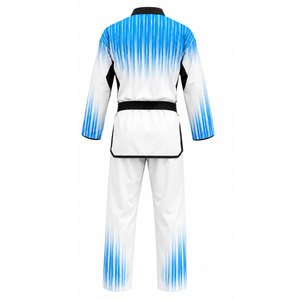 Wholesale Custom Logo PVC Silk Screen Printed Martial Arts Gi Set Front Logo Position Karate Taekwondo Judo Uniform Lightweight - Product Image 6