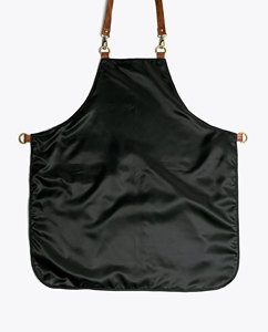 Floral 100% Cotton Embroidered Cooking Apron 220 GSM Durable Wear With Customizable <b>Name</b> <b>Tag</b> Factory Supply Kitchen Pinafore - Product Image 4