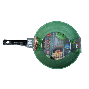 Poêle à frire portable en aluminium antiadhésif, compatible gaz et induction, du fabricant - Product Image 4