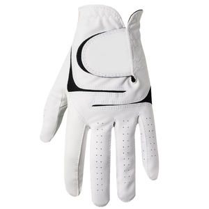 Gant de golf pour main droite en cuir microfibre, antidérapant, respirant, évacuant l'humidité, léger, unisexe, à enfiler - Product Image 2