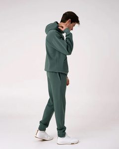 Couple oversized fleece tracksuit pullover hoodie jogger <b>pants</b> unisex winter casual matching sweatsuit set - Product Image 1