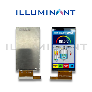 หน้าจอ TFT LCD ขนาด 5 นิ้ว ความละเอียด 720x1280 ใช้ไดรเวอร์ ST7703-V1  อินเทอร์เฟซ MIPI 25 พิน ความสว่าง 290 นิต ยี่ห้อ BOE หน้าจอ IPS  ไฟแบ็คไลท์ LED  โครงสร้าง COG - Product Image 2