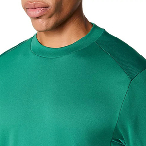 Conjunto de Falda Plisada Verde para Mujer con Top Corto Blanco y Chaqueta, Ropa Deportiva Transpirable para Adultos - Product Image 6