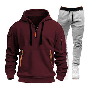 Chándal Transpirable de Primera Calidad, de Secado Rápido, con Cremallera, para Hombre, Ropa Deportiva Informal de Invierno, Peso Medio - Product Image 5
