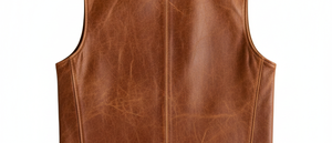 Nouvelle veste d'extérieur vintage pour homme, sport de chasse, écologique, réversible, coupe-vent, respirante, en toile et cuir véritable, pour l'automne - Product Image 5