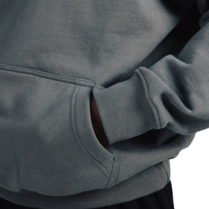 Sudadera con Capucha para Hombre, Tallas Grandes, Tejido de Punto de Poliéster/Algodón, Antiencogimiento, Transpirable, Antipilling, 180g, Venta al por Mayor - Product Image 6