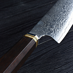 Couteau de Chef Damas Artisanal Modèle 2026 – Lame Professionnelle Tranchante comme un Rasoir, Acier Forgé à la Main, OEM ODM, Écologique - Product Image 6