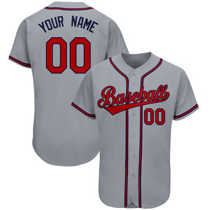 Jersey Sublimado Transpirable de Diseño Personalizado de Alta Calidad, Servicio OEM, Ropa Deportiva para Equipos de Béisbol y Sóftbol - Product Image 4